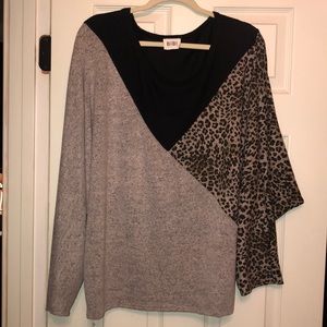 Leopard Block Top